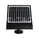 8W LED Соларна Стенна Лампа 3000К