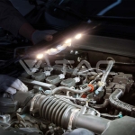 8W LED Соларна Стенна Лампа 6400К