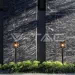 2.5W LED Соларна Наземна Лампа Е27 Сензор IP44