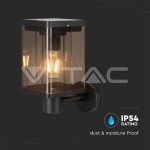 2.5W LED Соларна Стенна Лампа Е27 Сензор IP44