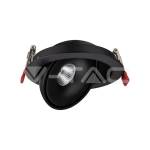 20W LED COB Луна 3 в 1 Черно Тяло