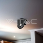 28W LED Луна Външен Монтаж 3 в 1 Черно Тяло