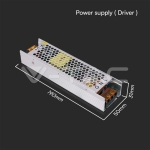 100W LED Захранване 48V 2.08A IP20 За Магнитна Текстилена Система