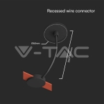 Кнектор За Вграждане Текстилен Колан Черно Тяло