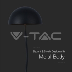 3W LED Настолна Лампа 3000K Черно Тяло