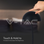 3W LED Настолна Лампа 3000K Черно Тяло