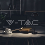 3W LED Настолна Лампа 3000K Черно Тяло