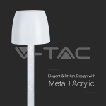 3W LED Настолна Лампа - Воден Ефект 3000K Черно Тяло