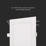 3W LED Premium Панел Квадрат 6000K