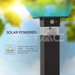 3W LED Соларна Наземна със Сензор и Батерия 2200MA LI 3.7V