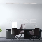 LED Линейно Осветление SAMSUNG Чип 40W Външно Бяло Тяло 4000K