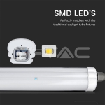 LED Влагозащитено тяло SAMSUNG Чип G-Серия 1500mm 48W 4000K