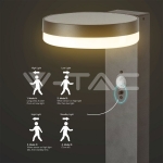 5.5W LED Соларна Наземна със Сензор и Батерия 2200MA LI 3.7V