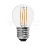 LED Крушка 6W Filament E27 G45 6500К