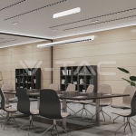 36W LED Линейно Висящо Тяло Лупа 3 в 1 Бяло