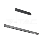 36W LED Линейно Висящо Тяло Лупа 3 в 1 Сив Мат