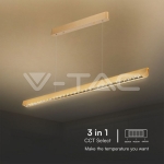 36W LED Линейно Висящо Тяло Лупа 3 в 1 Златен Мат