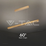 36W LED Линейно Висящо Тяло Лупа 3 в 1 Златен Мат