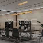 36W LED Линейно Висящо Тяло Лупа 3 в 1 Златен Мат