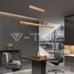 36W LED Линейно Висящо Тяло Лупа 3 в 1 Златен Мат