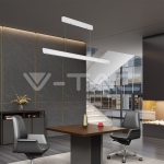 36W LED Линейно Висящо Тяло Дифузер 3 в 1 Бяло