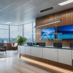 36W LED Линейно Висящо Тяло Дифузер 3 в 1 Сив Мат