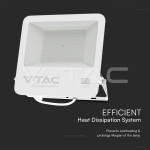 100W LED Прожектор SAMSUNG Чип 1м Кабел Бяло Тяло 4000K