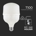 LED Крушка 30W Пластик T100 6500K