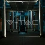 7W Стенна Лампа Бяло Тяло 3000К IP65