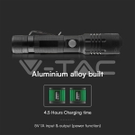 10W SMD LED Презаредимо Фенерче IP44