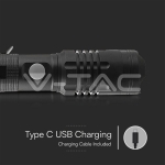 10W SMD LED Презаредимо Фенерче IP44