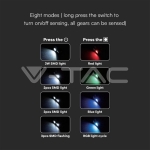 3W SMD Презаредим Челник RGB IP44