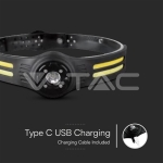 3W SMD + 5W COB Силиконов Челник IP44