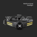 3W SMD + 5W COB Силиконов Челник IP44