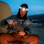 3W SMD + 5W COB Силиконов Челник IP44