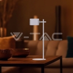 3W LED Магнитна Настолна Лампа Батерия 1800mAh CCT: 3IN1 Бяло Тяло