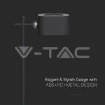 3W LED Магнитна Настолна Лампа Батерия 1800mAh CCT: 3IN1 Черно Тяло