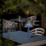 3W LED Настолна Лампа Батерия 4000mAh CCT: 3IN1 Син Тяло Димираща