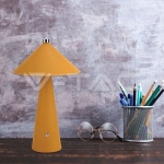 3W LED Настолна Лампа Батерия 4000mAh CCT: 3IN1 Жълт Тяло Димираща