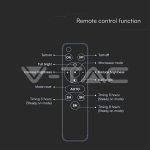 10W LED Соларен Прожектрор 3.7V 8Ah Батерия