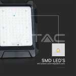 15W LED Соларен Прожектрор 3.7V 8Ah Батерия