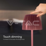 2.7W LED Настолна Лампа 3in1 Кафявa