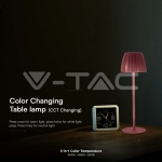 2.7W LED Настолна Лампа 3in1 Кафявa