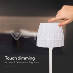 2.7W LED Настолна Лампа 3in1 Бялa