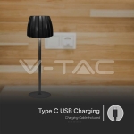 2.7W LED Настолна Лампа 3in1 Чернa