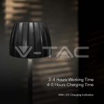 2.7W LED Настолна Лампа 3in1 Чернa