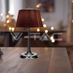 1.5W LED Настолна Лампа 3in1 Хром + Кафяво