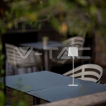 5W LED Магнитна Настолна Лампа С Батерия 3600mAh CCT: 3IN1 Бяло Тяло Димираща