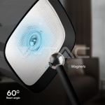 5W LED Магнитна Настолна Лампа С Батерия 3600mAh CCT: 3IN1 Черно Тяло Димираща