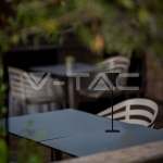 5W LED Магнитна Настолна Лампа С Батерия 3600mAh CCT: 3IN1 Черно Тяло Димираща